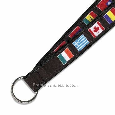 International Flag Lanyard