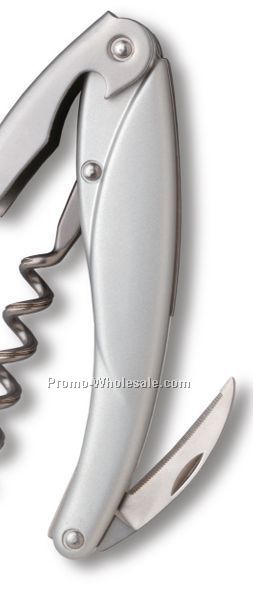 Ketos Waiter's Natural Aluminum Corkscrew