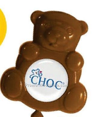 Key Bak Teddy Bear Shaped Retract-a-badge (4 Day Rush Service)