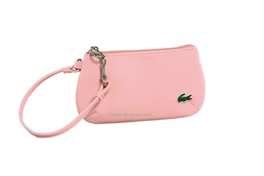 Embossed Pvc Clutch Wristlet Purse