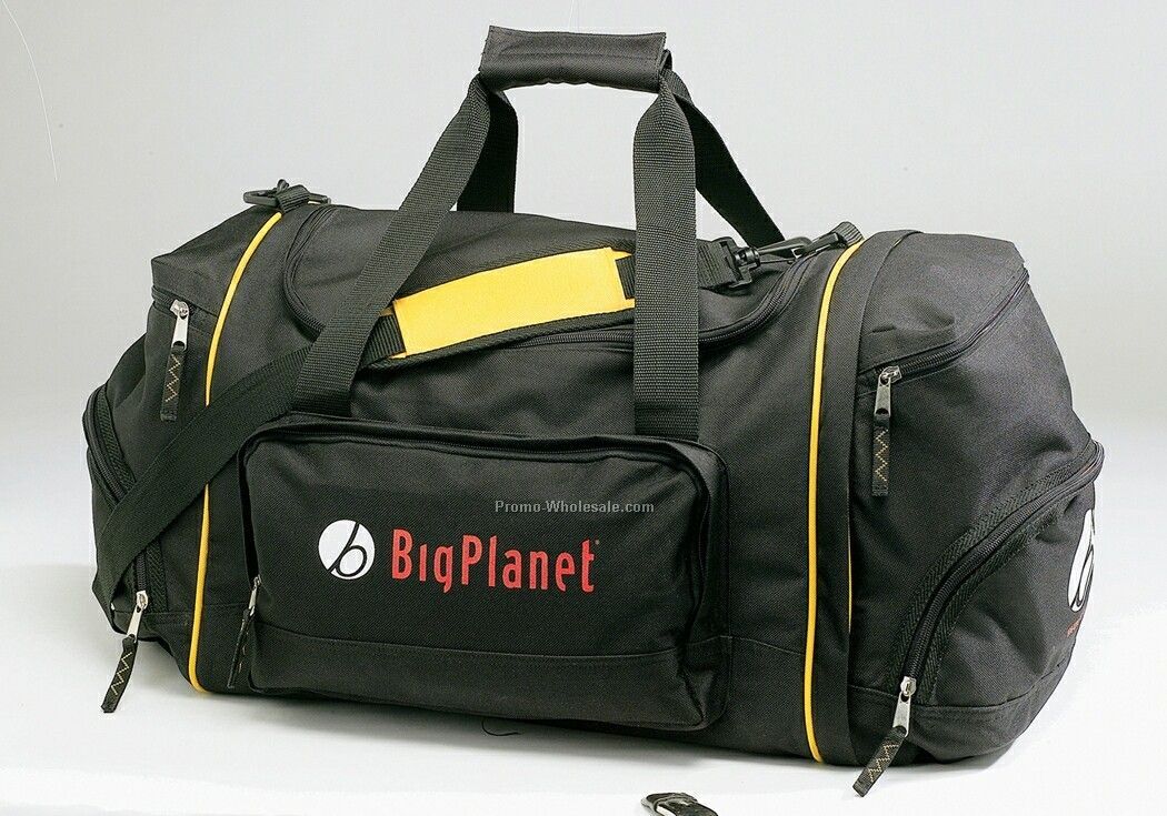 Large 7 Pocket Sport Bag W/Removable Backpack