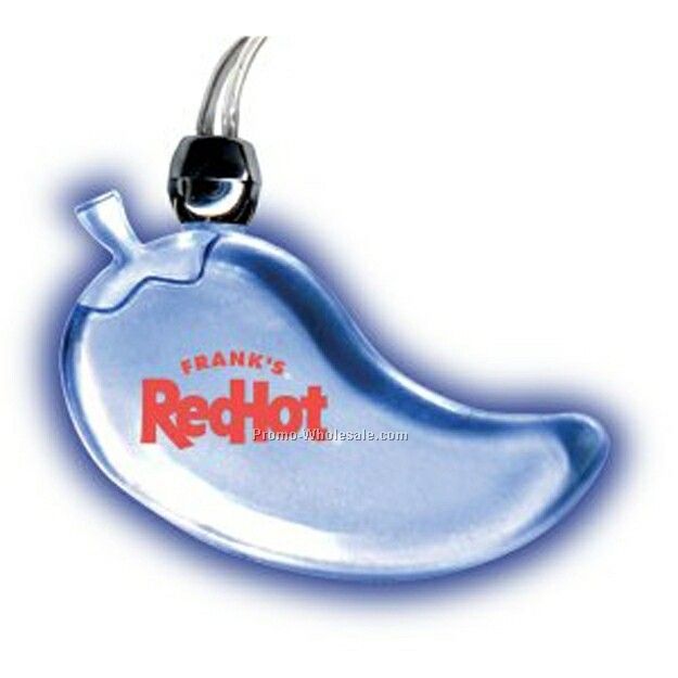 Light Up Pendant Necklace (Steady) - Santa Claus