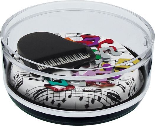 Liquid Melody Compartment Coaster Caddy (Music)