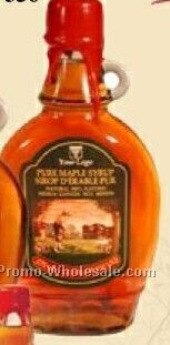 Medium Pure Maple Syrup In Alcoa Flask 375 Ml (W/Customization)