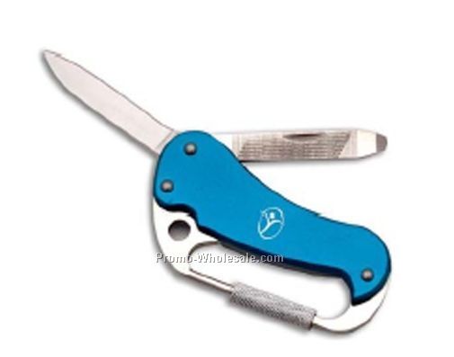 Metal Key Holder W/Pocket Knife & Screwdriver