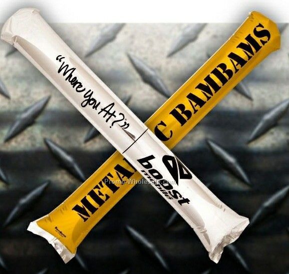 Metallic Bambams Inflatable Noisemakers - Pairs - Priority