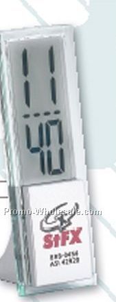 Miniature Lcd Clock Tower - 1-1/8"x3-1/2"