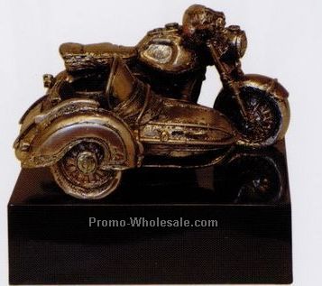 Motorcycle Figurine-pewter Finish