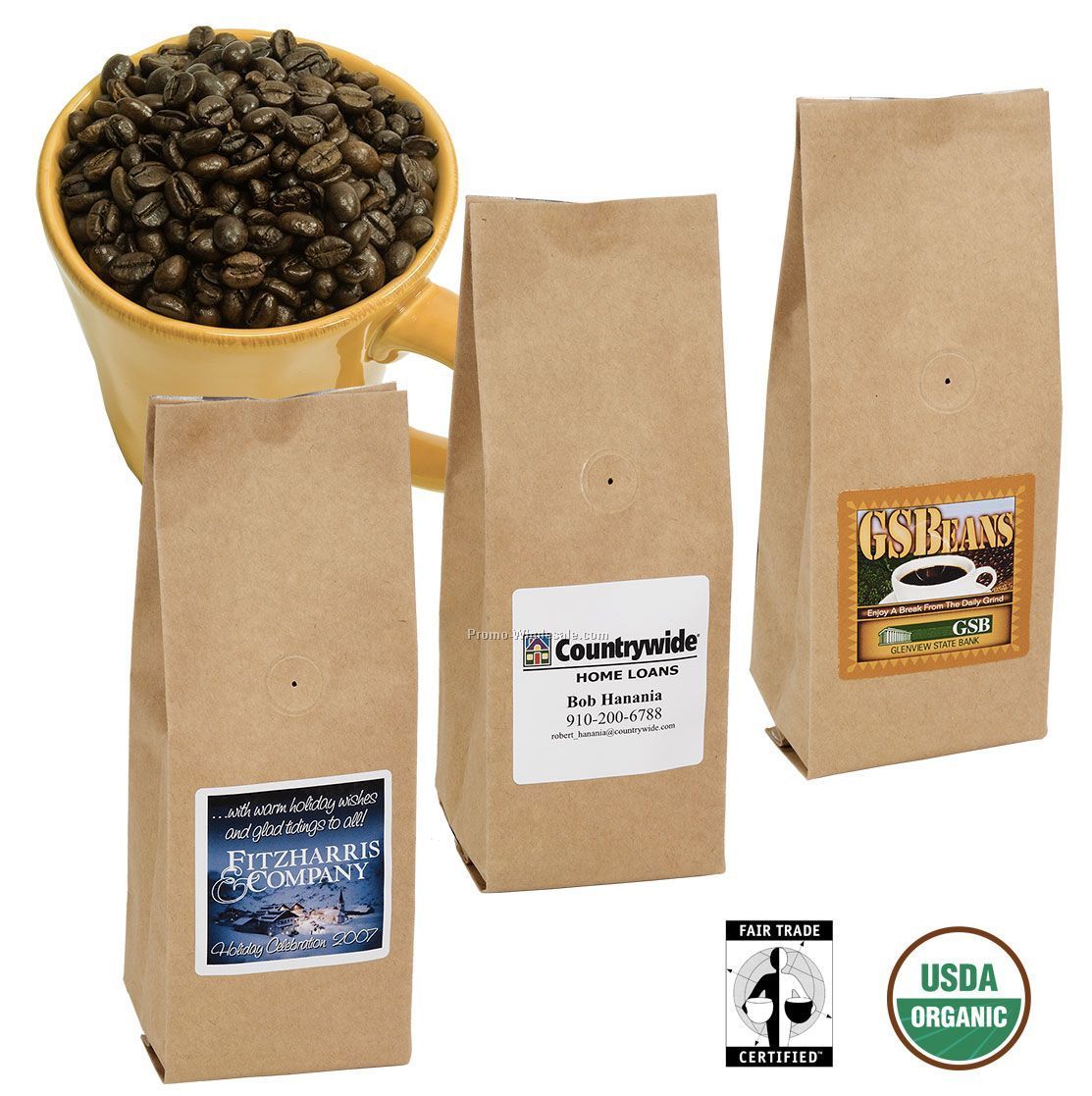 Organic Fair Trade Coffee (8 Oz.)