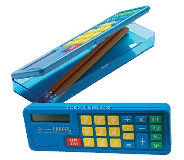 Pencil Box W/ Big Key Calculator