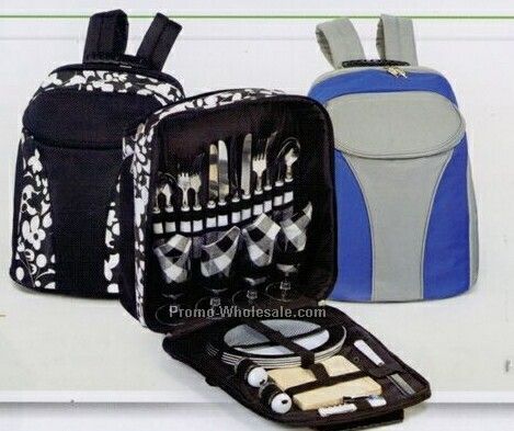 Picnic Plus Hancock 4 Person Backpack Picnic Set