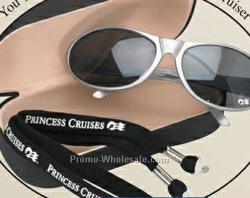 Rio Packaged Ensembles Sunglass & Curve Metal Case (The Cruiser)