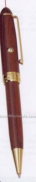 Rosewood Laser Pointer Pen