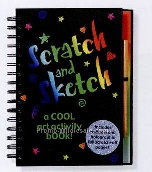 Scratch And Sketch A Cool Art Activity Book