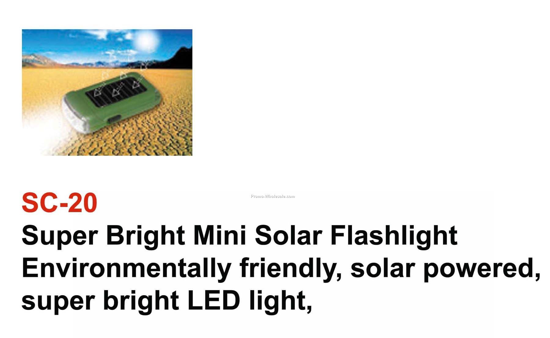 Solar Mini Flashlight
