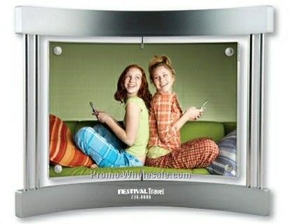 Spin Picture Frame (Holds 2 Photos - 6"x4" Photos)