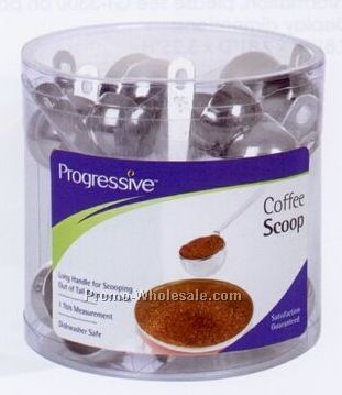 Stainless Steel Coffee Scoop Counter Display Unit