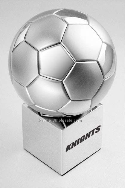 Stainless Steel Magnetized Soccer Ball Puzzle