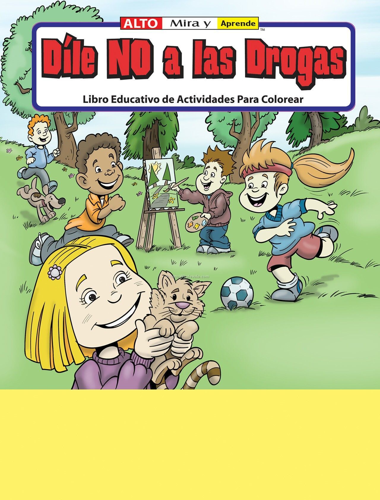 Stay Drug Free - Dile No A Las Drogas Spanish Coloring Fun Pack