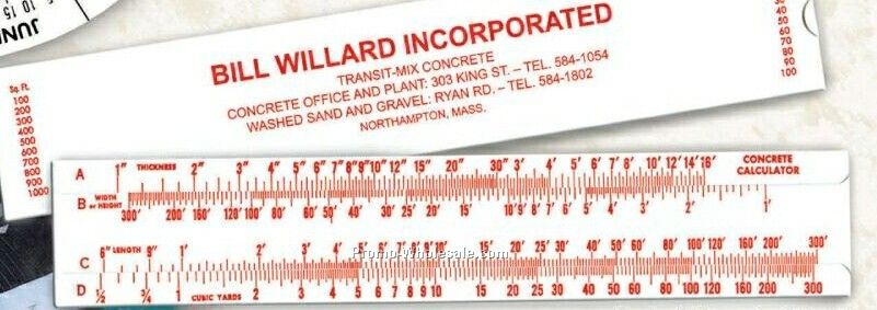 Stock Design Concrete Calculator