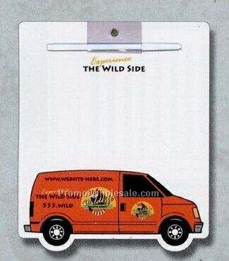 Stock Shaped Memo Boards (Van)