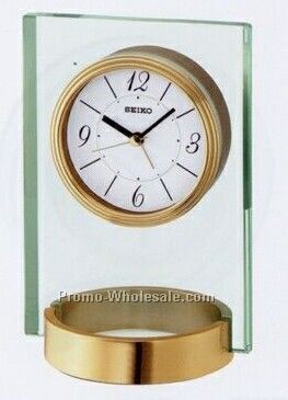 Tall Rectangle Desk & Table Alarm Clock - 6-1/8"x4-1/8"x3-3/8"