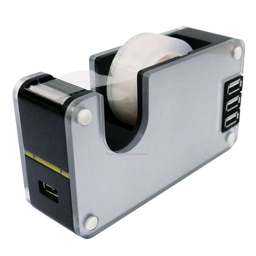 Tape Dispenser W/ 3 Port Hub