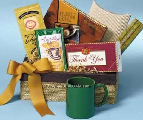 Thank You, Thank You Gift Basket