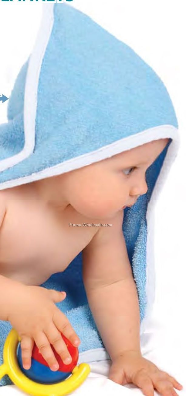 The Sherwood Hooded Baby Bath Blanket / Towel (Blank)