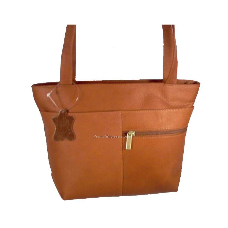 Top Zip Shoulder Bag