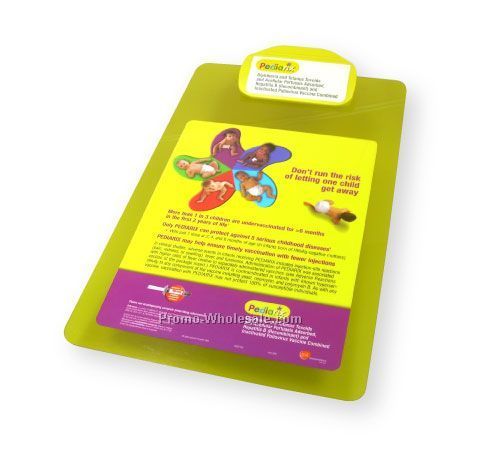 Translucent Plastic Clipboard