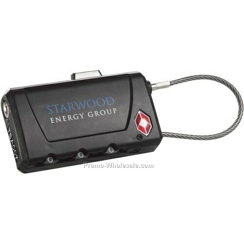 Travel Sentry Luggage Tag & Lock