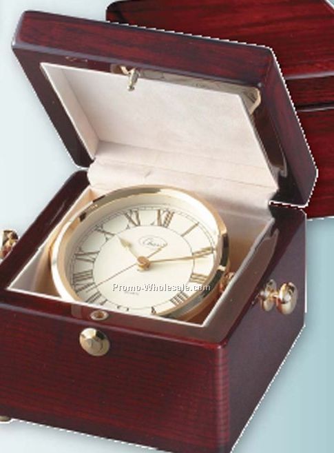 Treasure Chest Captain's Clock