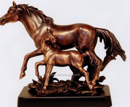Two Horse Figurine(B)