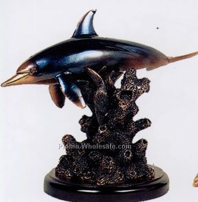 Whale Ancient Pure Copper Figurine