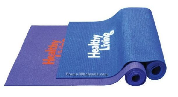 Yoga/ Aerobic Mat - Navy Blue (24"x68"x1/8")