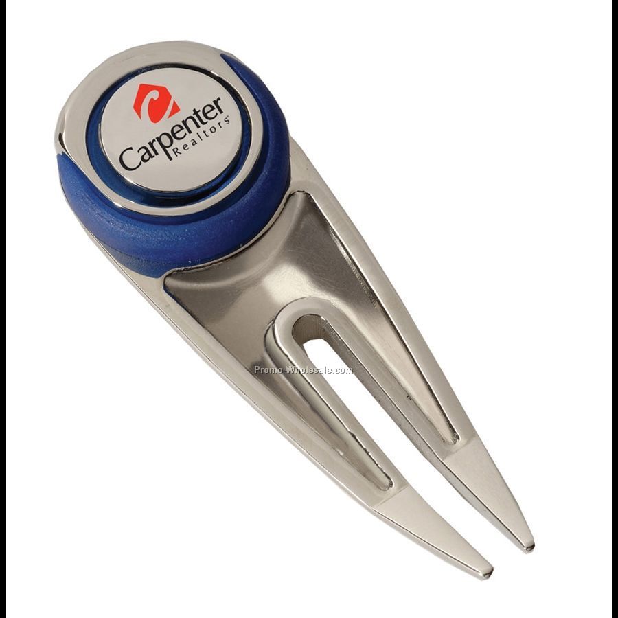 1-1/16"x3-1/8" Ace Divot Repair Tool W/ Magnetic Ball Marker
