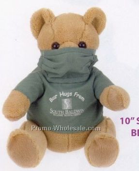 10" Extra Soft Scrub Bear