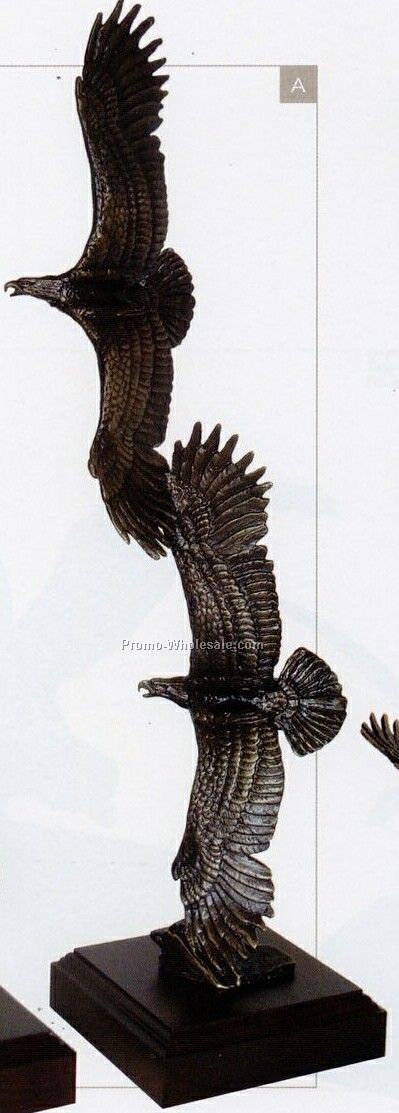 11-1/2" Souring Eagle Statue