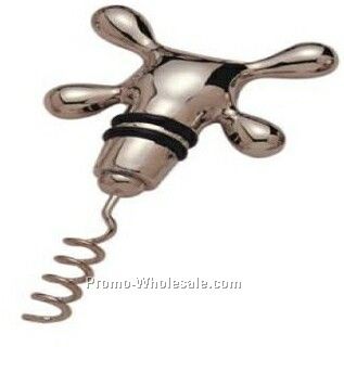 11-1/2cmx3cm Zinc-alloy Corkscrew W/ Chrome Plating