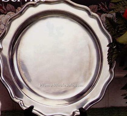 12-1/2" Queen Anne Charger Plate
