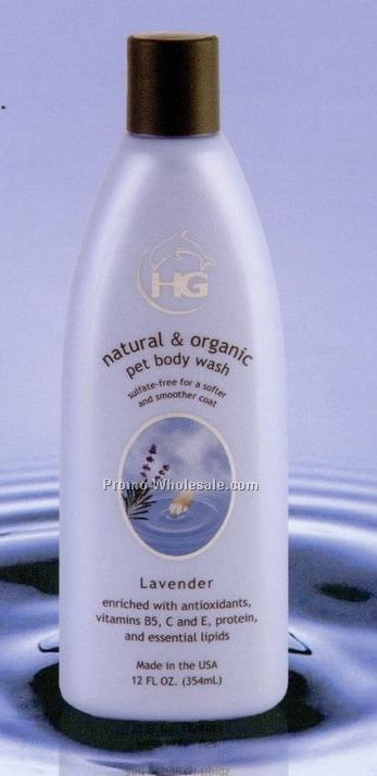 12 Oz. Hg Lavender Natural & Organic Pet Body Wash One Pack