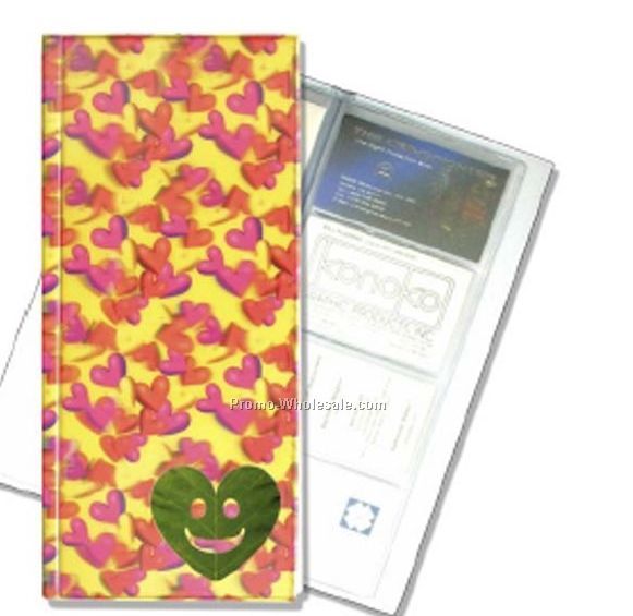 128 Card 3d Lenticular Business Card File - Stock / Hearts