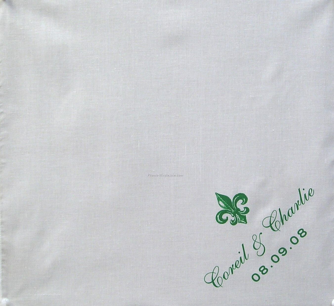 14"x14" Custom Printed Imported 100% Cotton Handkerchiefs