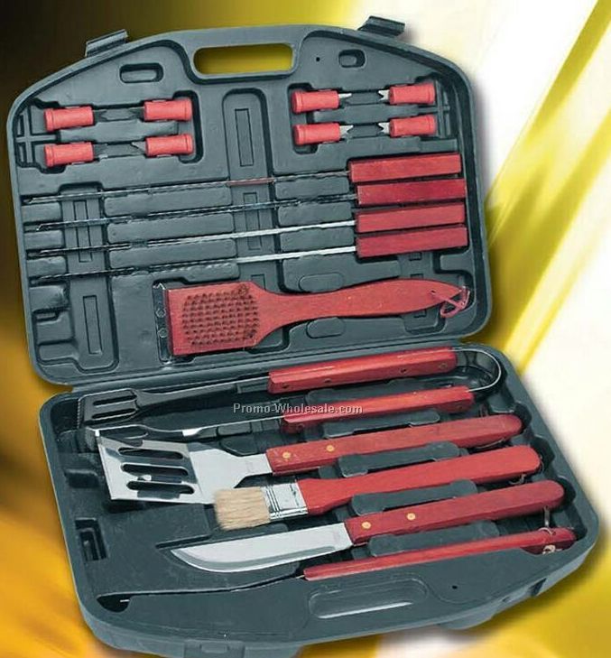 18 Piece Bbq Tool Set