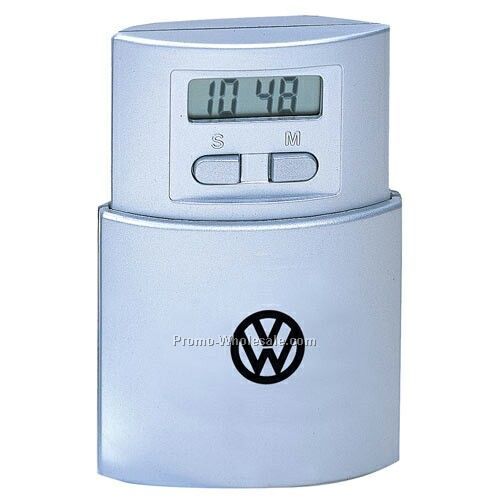 2-1/2"x2-1/4"x1" Pop-up Lcd Alarm Clock