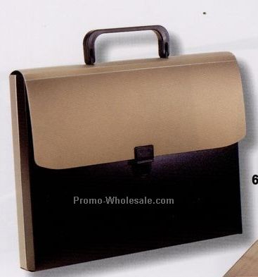 2-part Attache Case With 12"x9-1/2" Pockets