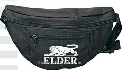 2-zipper Fanny Pack (12"x6"x3-1/2")