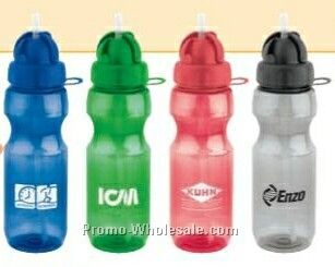 20 Oz. Polycarbonate Flip-top Bottle