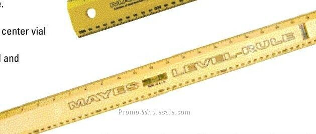 24" Ruler And Level Combination